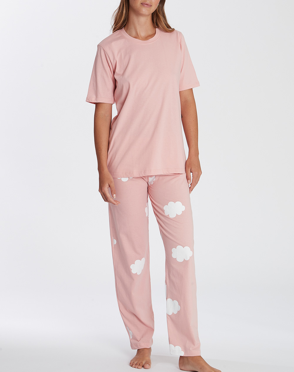 COTTONMANIA LV225 LOVE PIJAMALE DE DAMA COMFORT CLOUDS