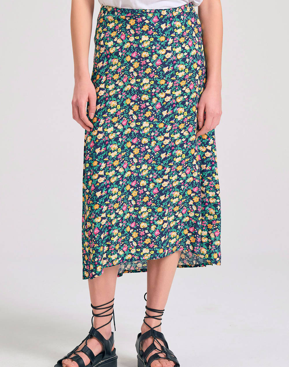 FUNKY BUDHA Fusta midi de dama