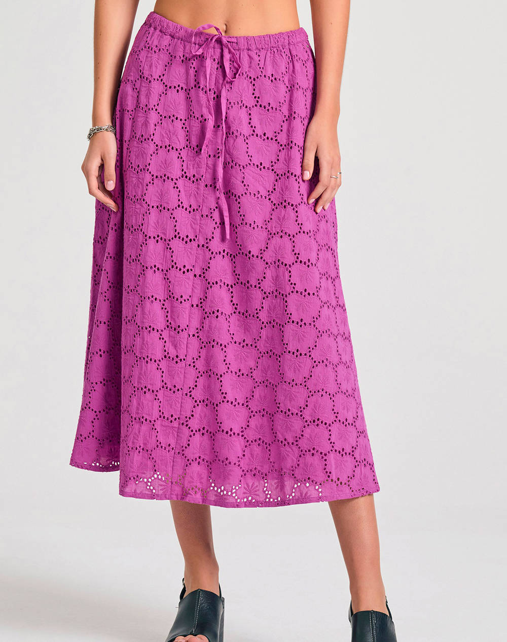 FUNKY BUDDHA Fusta de dama Midi