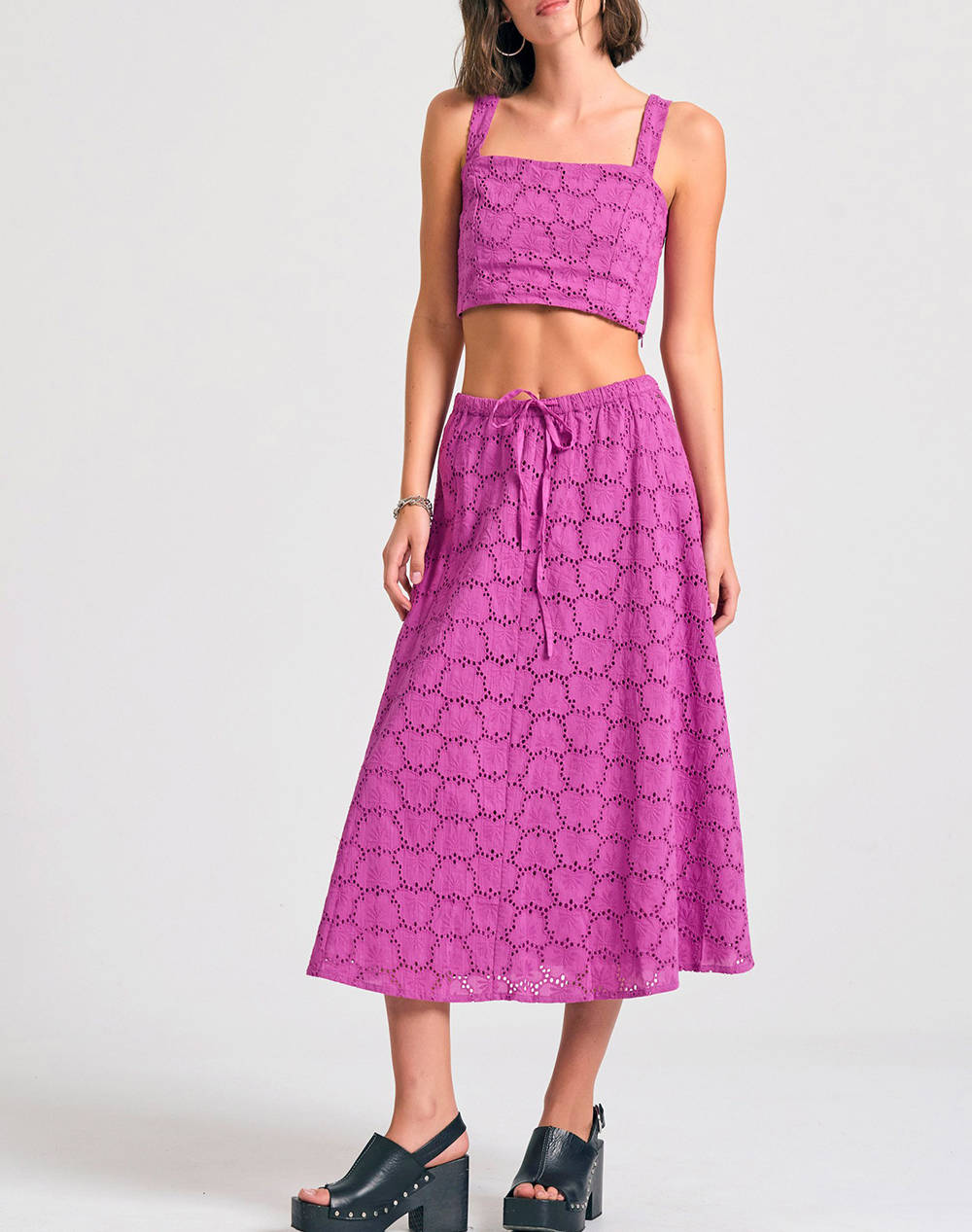 FUNKY BUDDHA Fusta de dama Midi