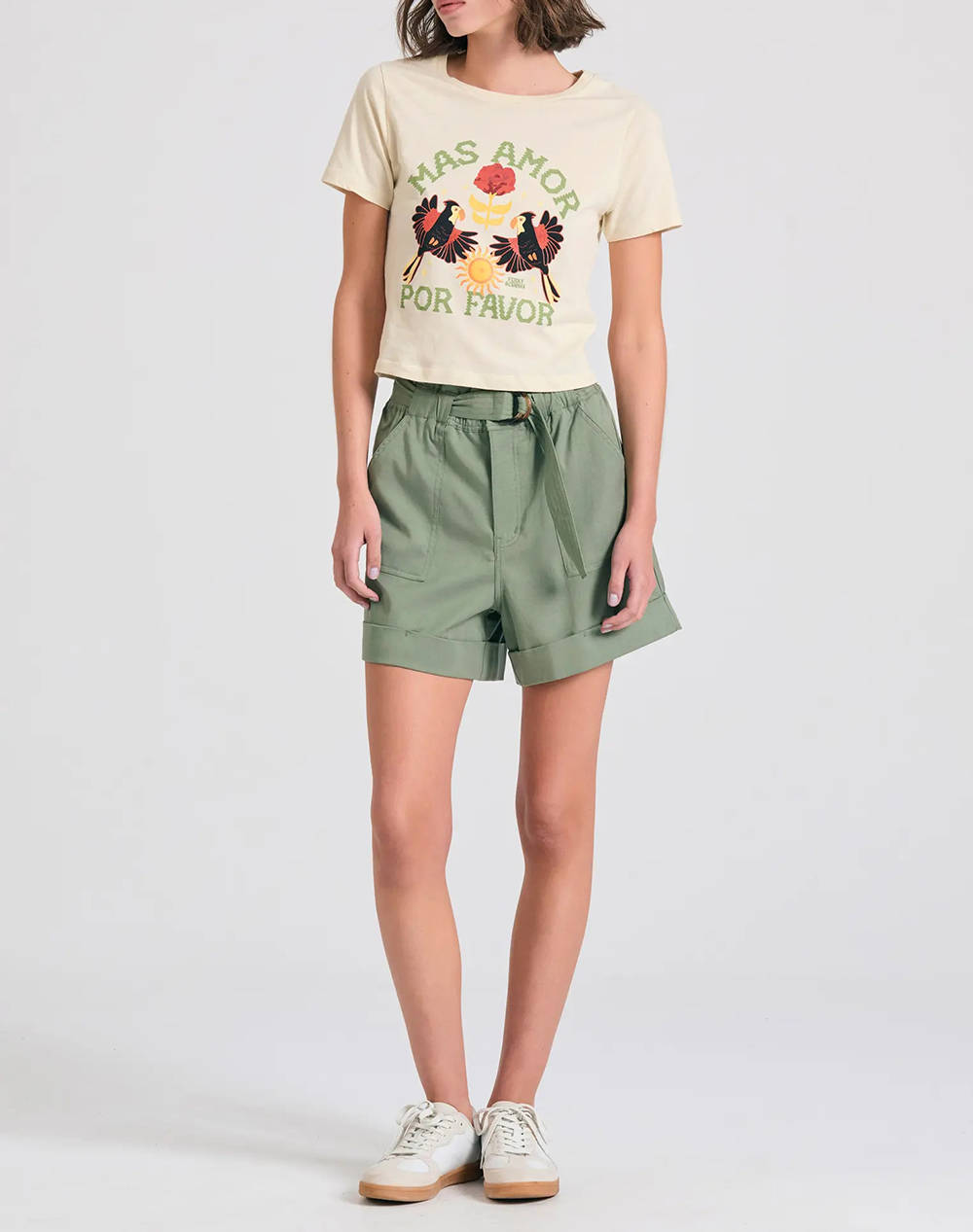 FUNKY BUDHA Pantaloni scurti de dama