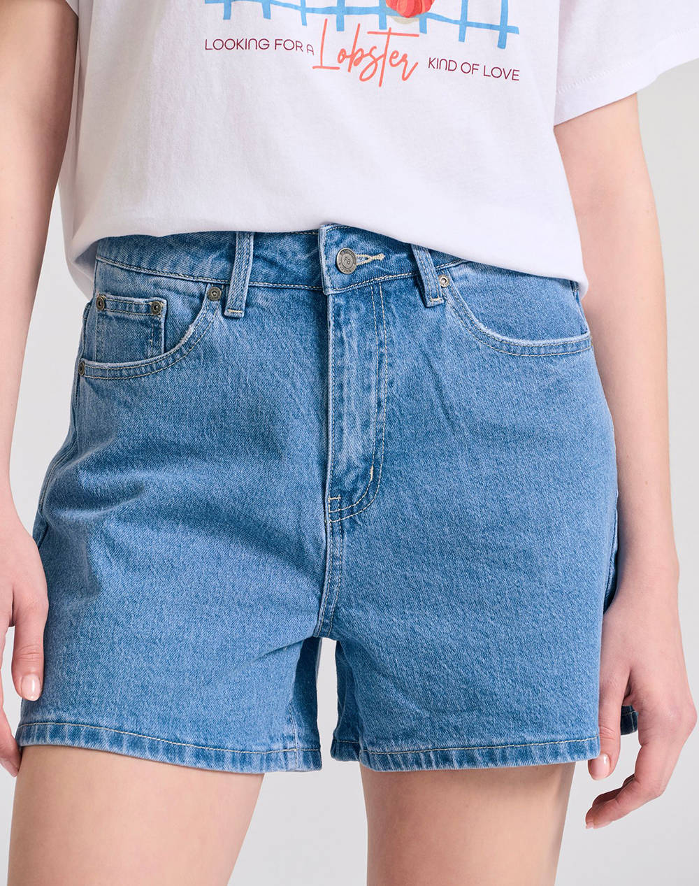FUNKY BUDHA Jean shorts de dama