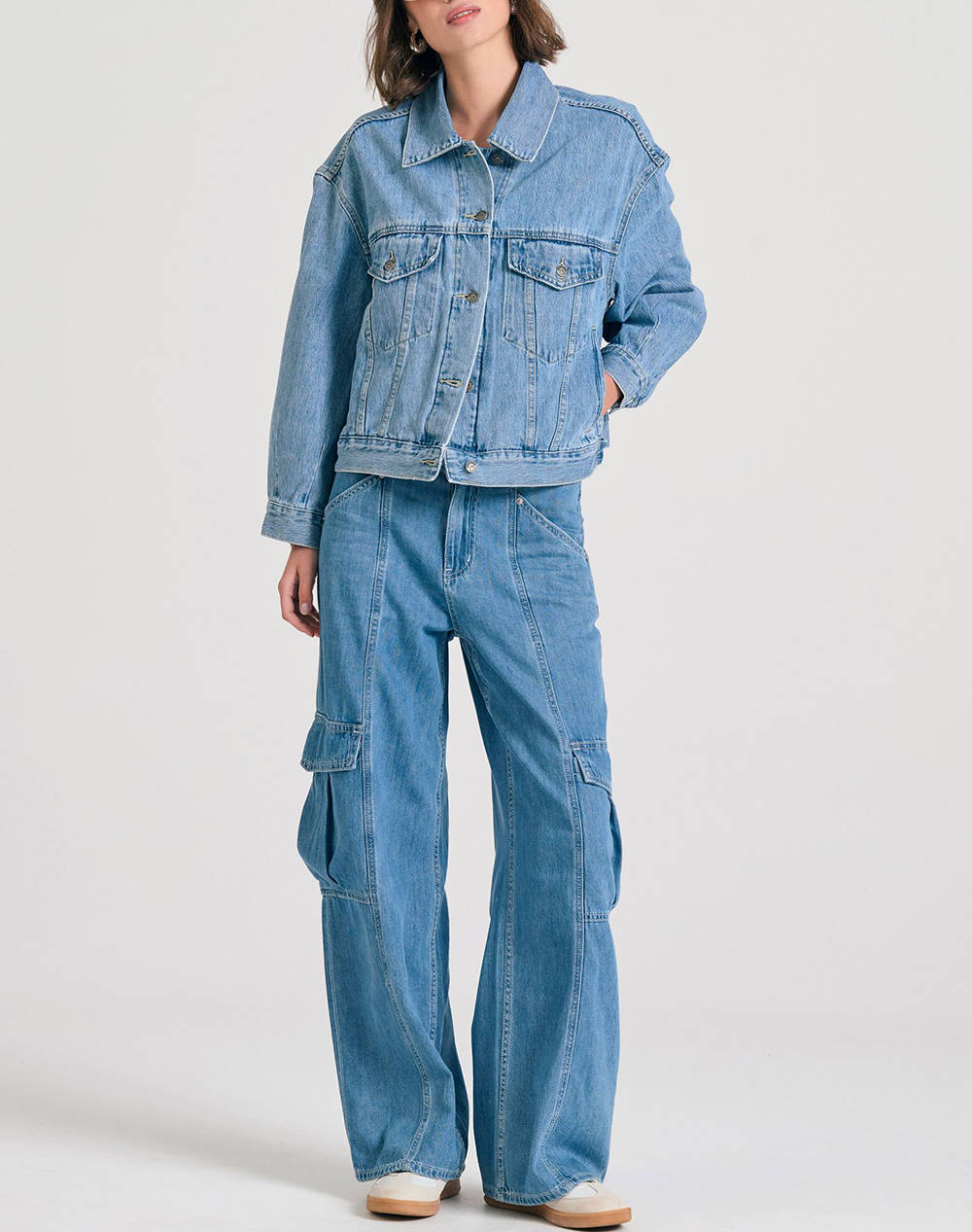 FUNKY BUDHA Jean jacket de dama