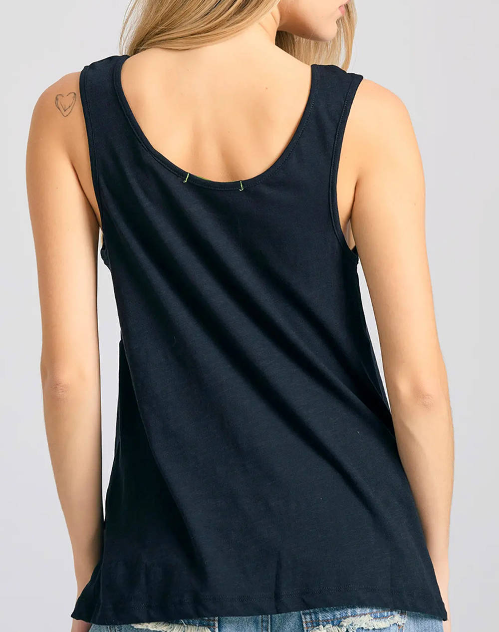 FUNKY BUDHA Bluza de dama Fara maneca Basic