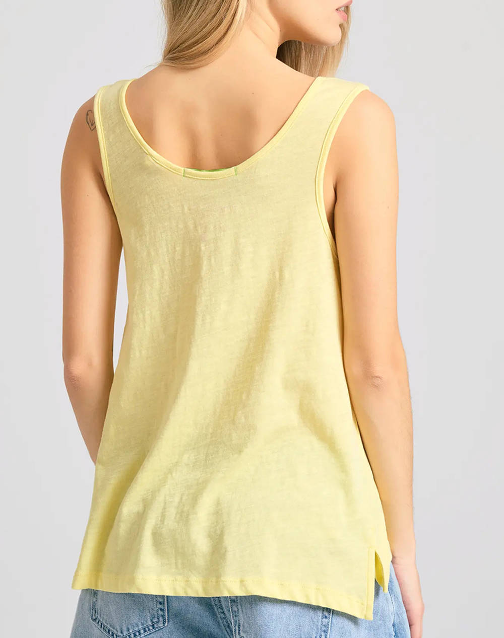 FUNKY BUDHA Bluza de dama Fara maneca Basic