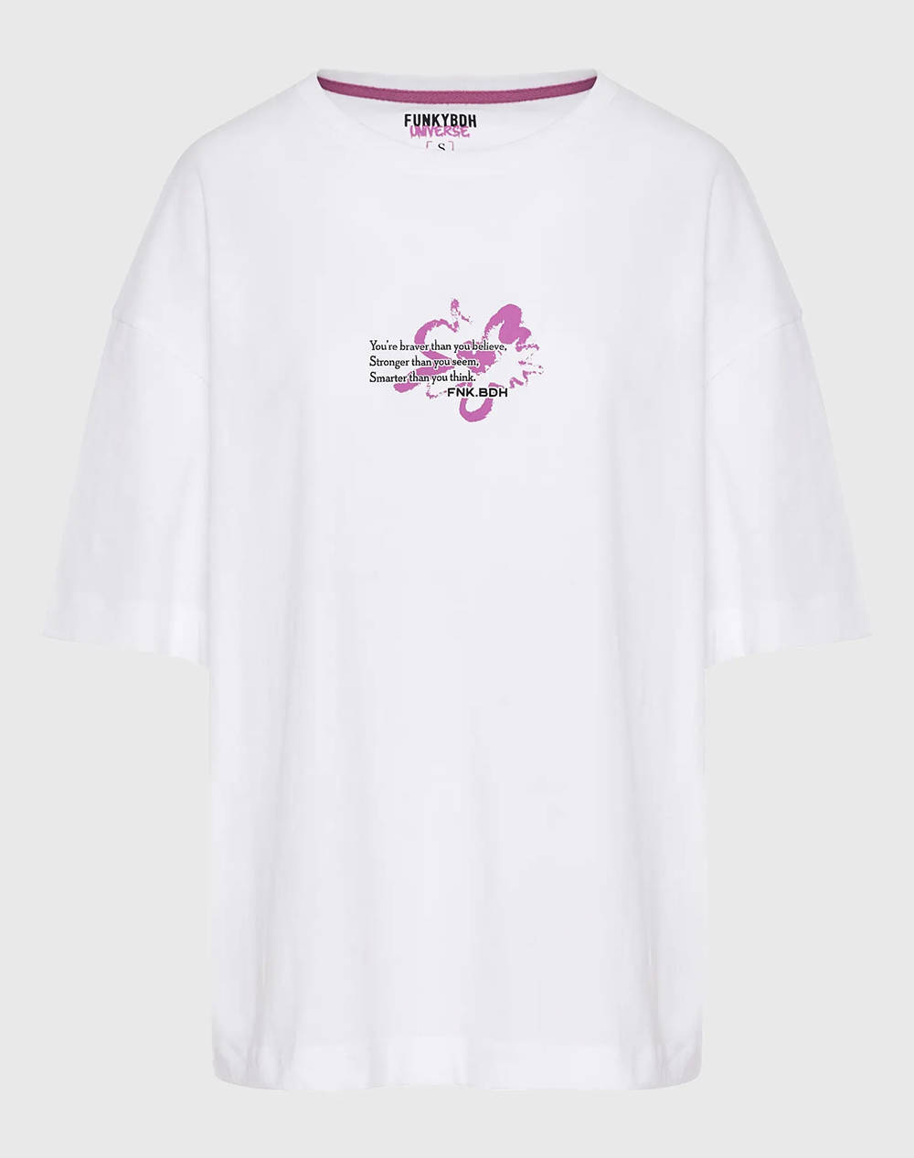 FUNKY BUDHA Bluza de dama Maneca Scurta Cu imprimeu