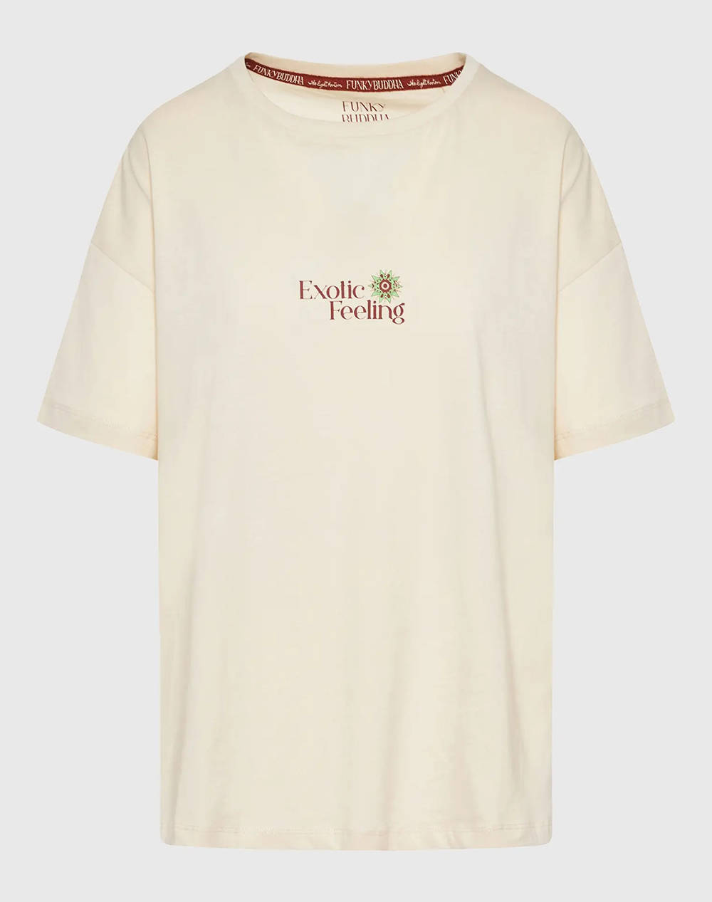 FUNKY BUDHA Bluza de dama Maneca Scurta Cu imprimeu