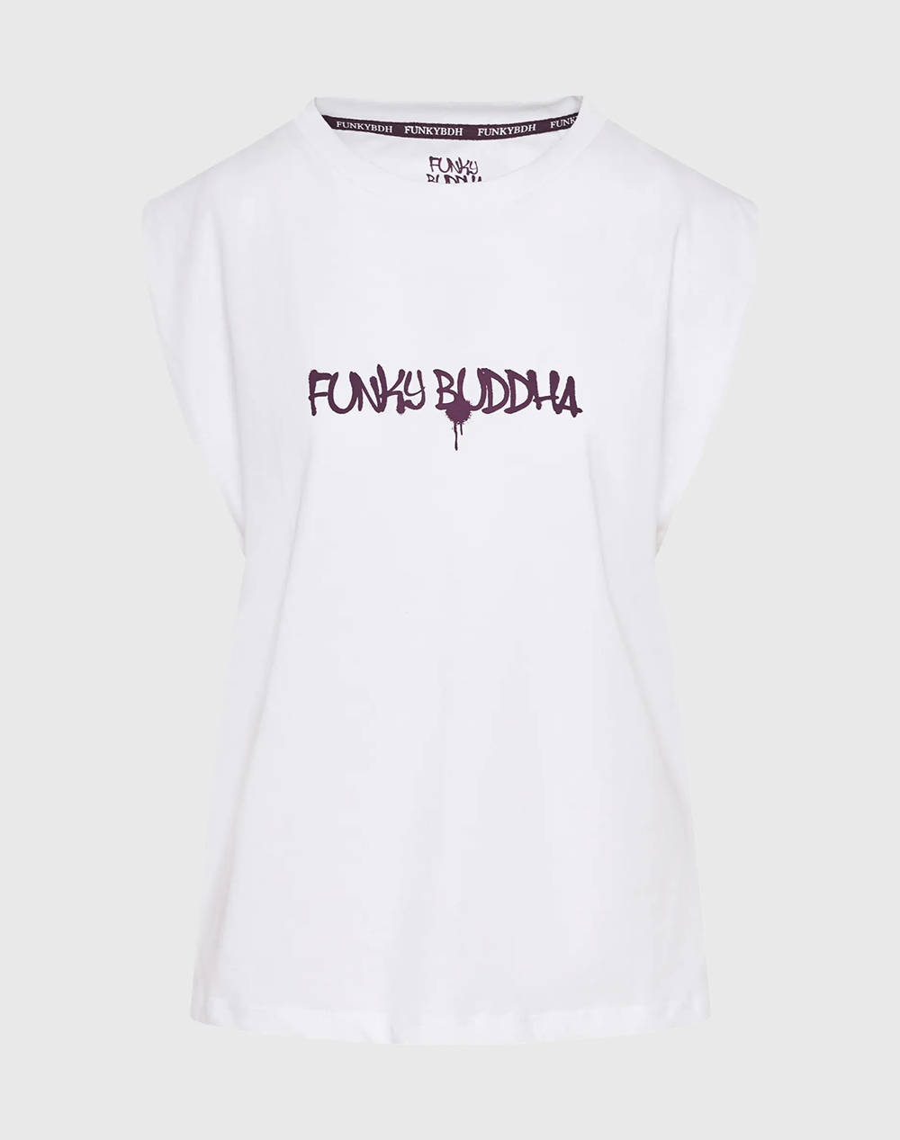 FUNKY BUDHA Bluza de dama Maneca Scurta Cu imprimeu