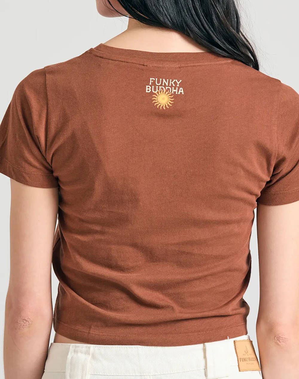FUNKY BUDHA Bluza de dama Maneca Scurta Cu imprimeu