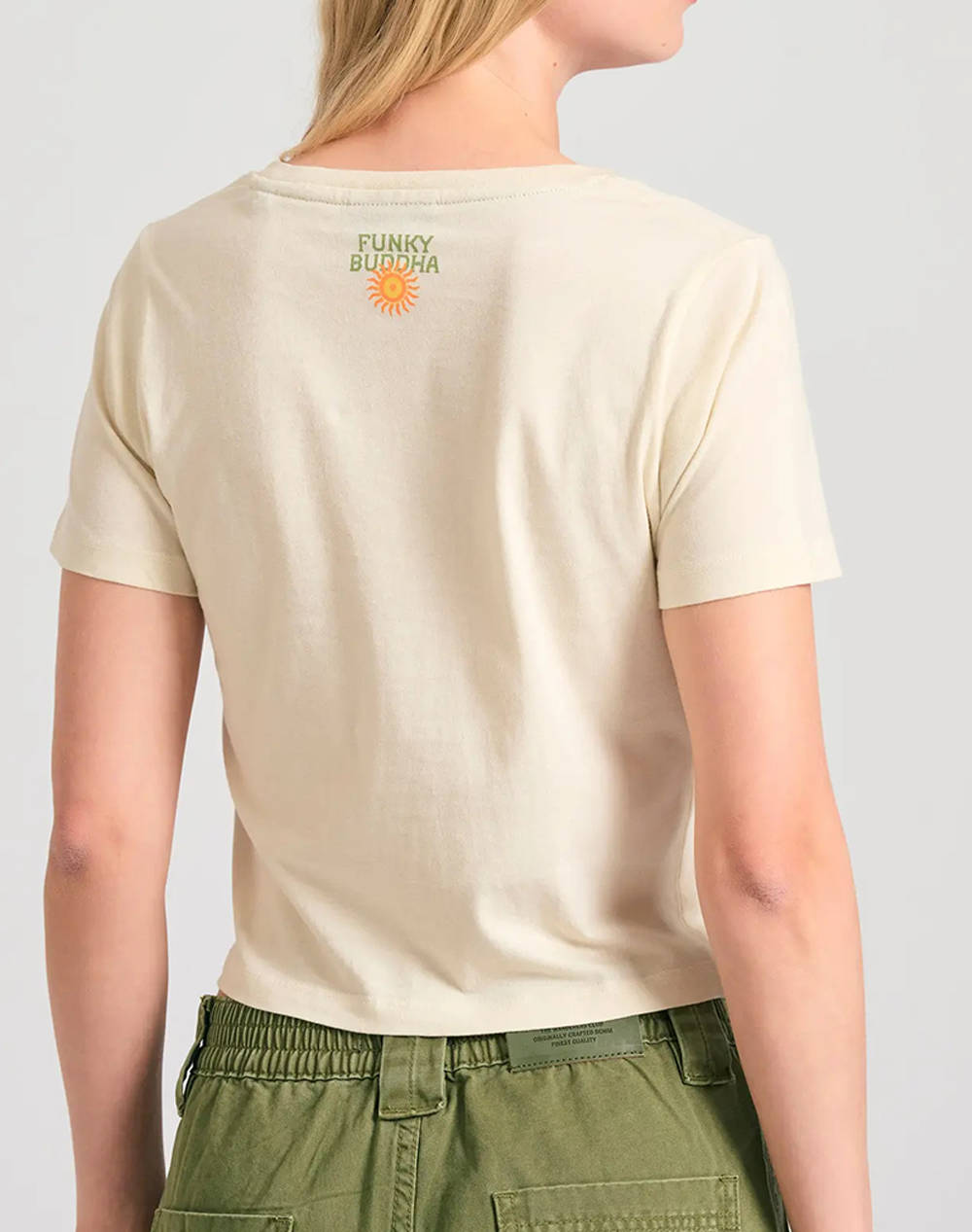FUNKY BUDDHA Bluza de dama Maneca Scurta Cu imprimeu