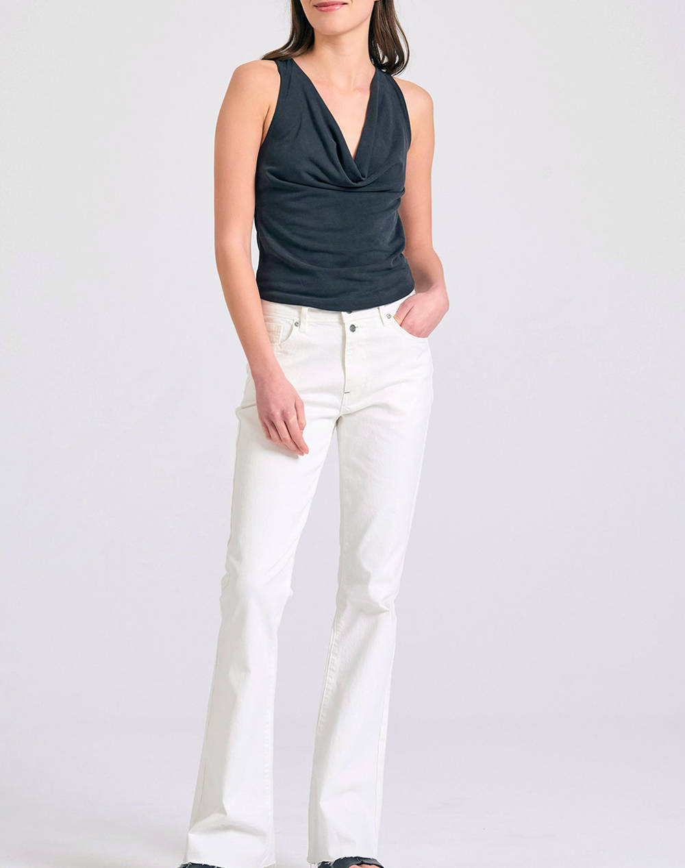 FUNKY BUDDHA Top de dama fara maneca