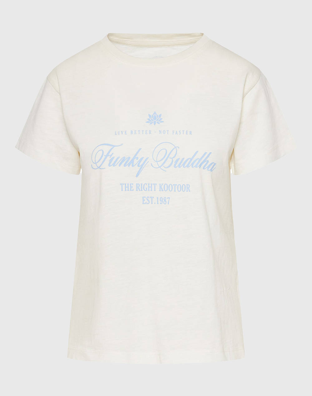 FUNKY BUDDHA Bluza De Dama Maneca Scurta Cu Imprimeu