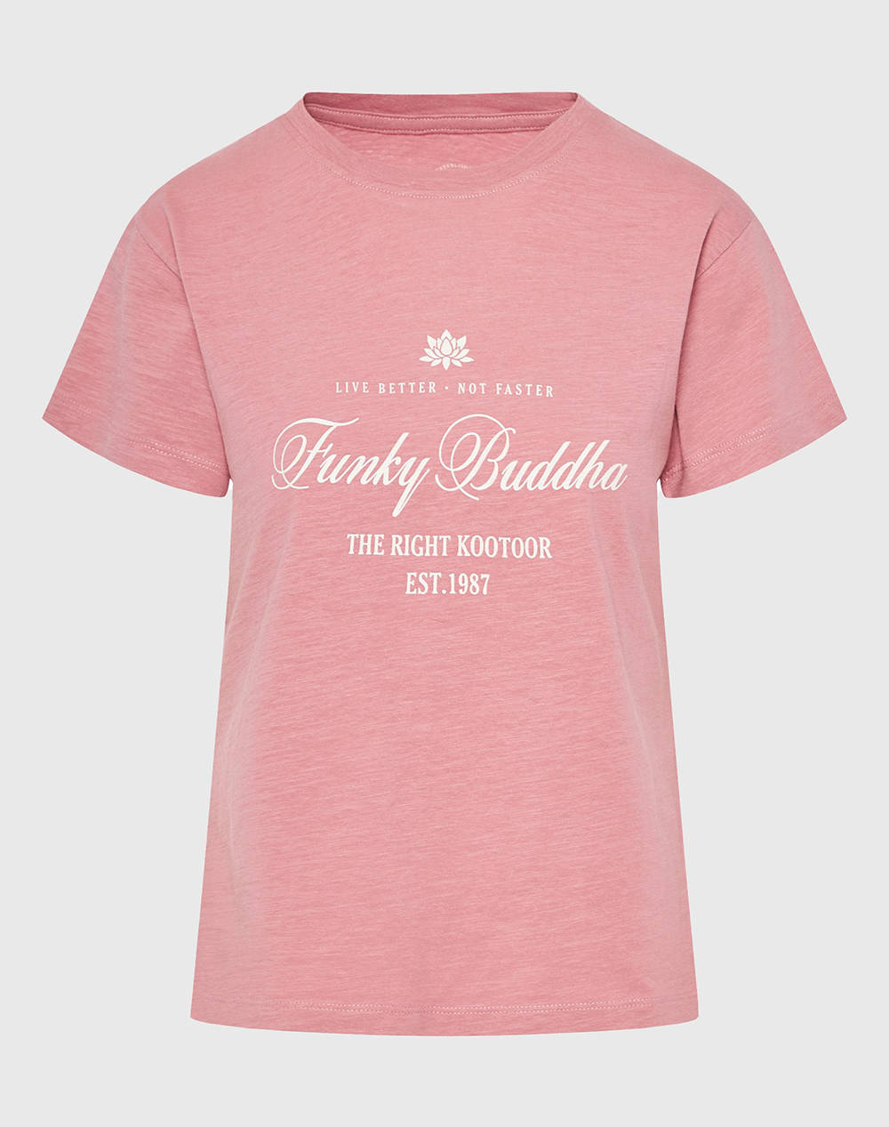 FUNKY BUDDHA Bluza De Dama Maneca Scurta Cu Imprimeu