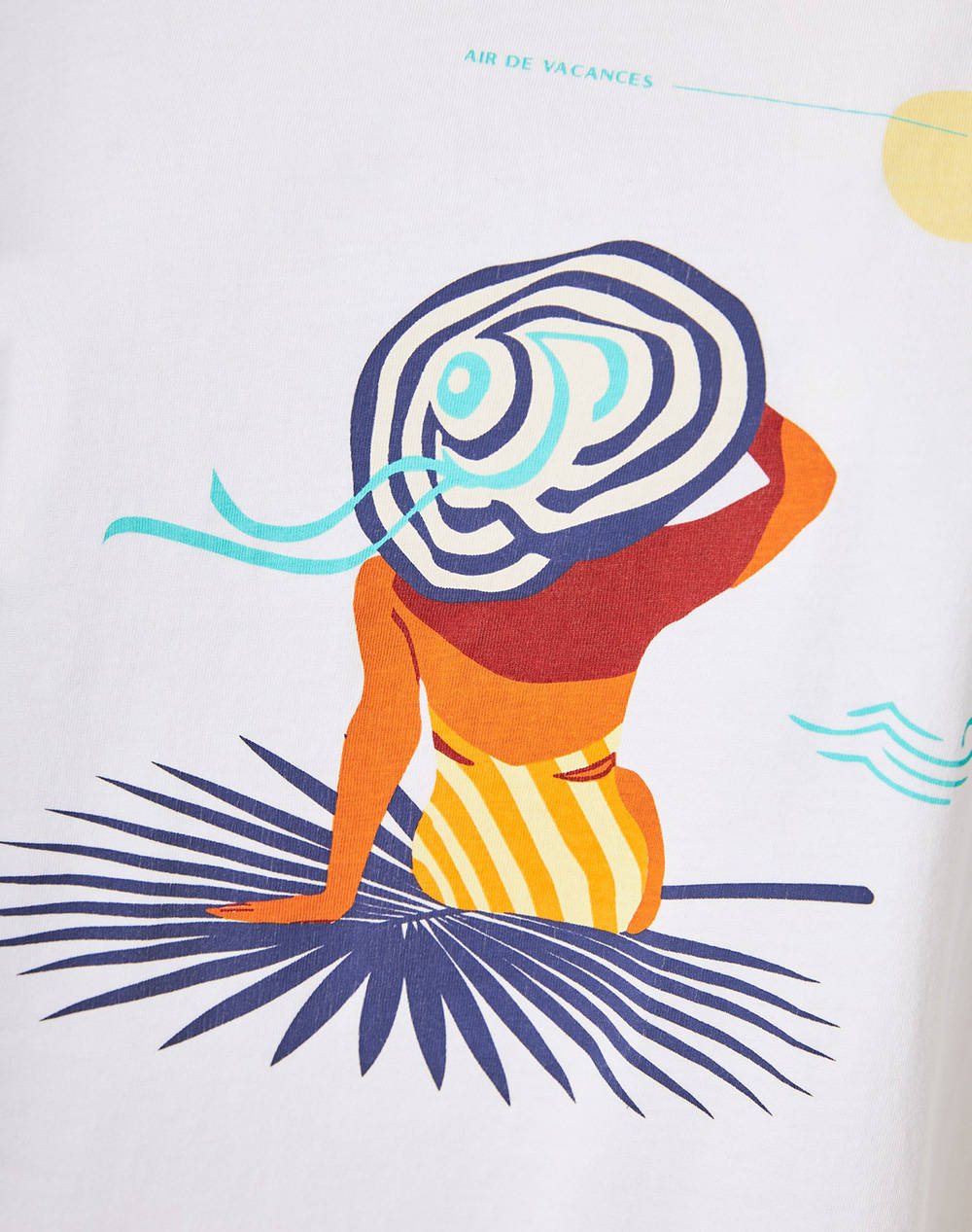 FUNKY BUDDHA Bluza De Dama Maneca Scurta Cu Imprimeu