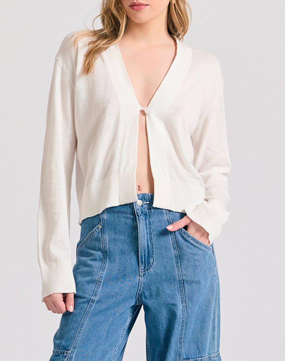 FUNKY BUDHA Cardigan tricotat de dama
