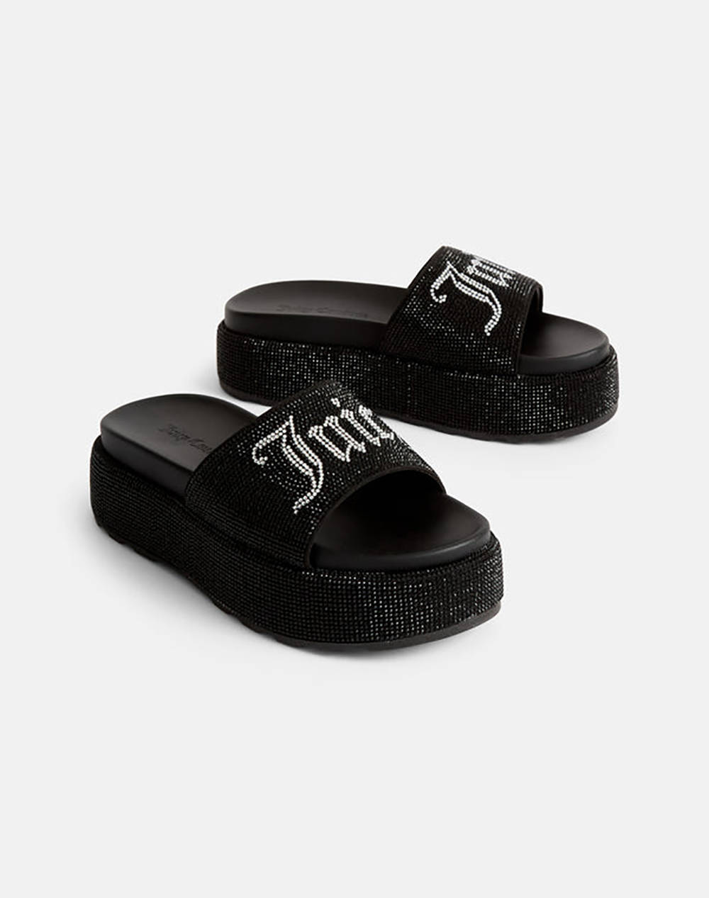 JUICY COUTURE DORA DIAMANTE STACKED SANDAL EARLY DELIVERY