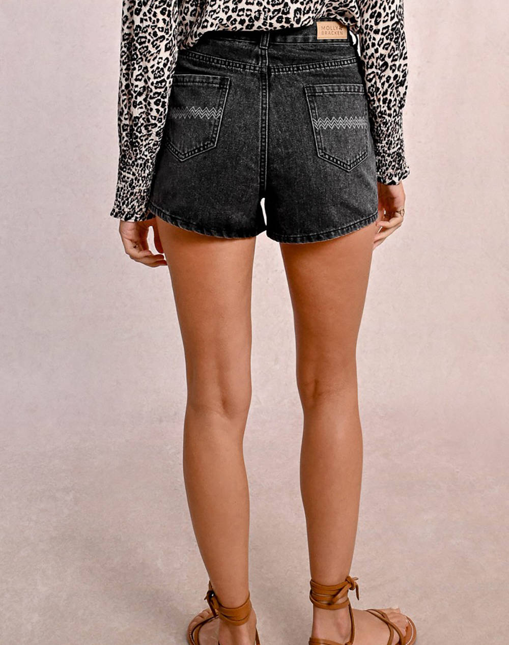 MOLLY BRACKEN LADIES WOVEN SHORTS