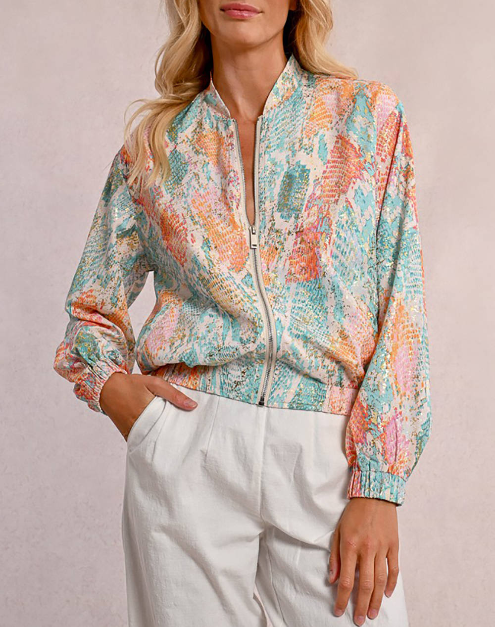 MOLLY BRACKEN LADIES WOVEN JACKET