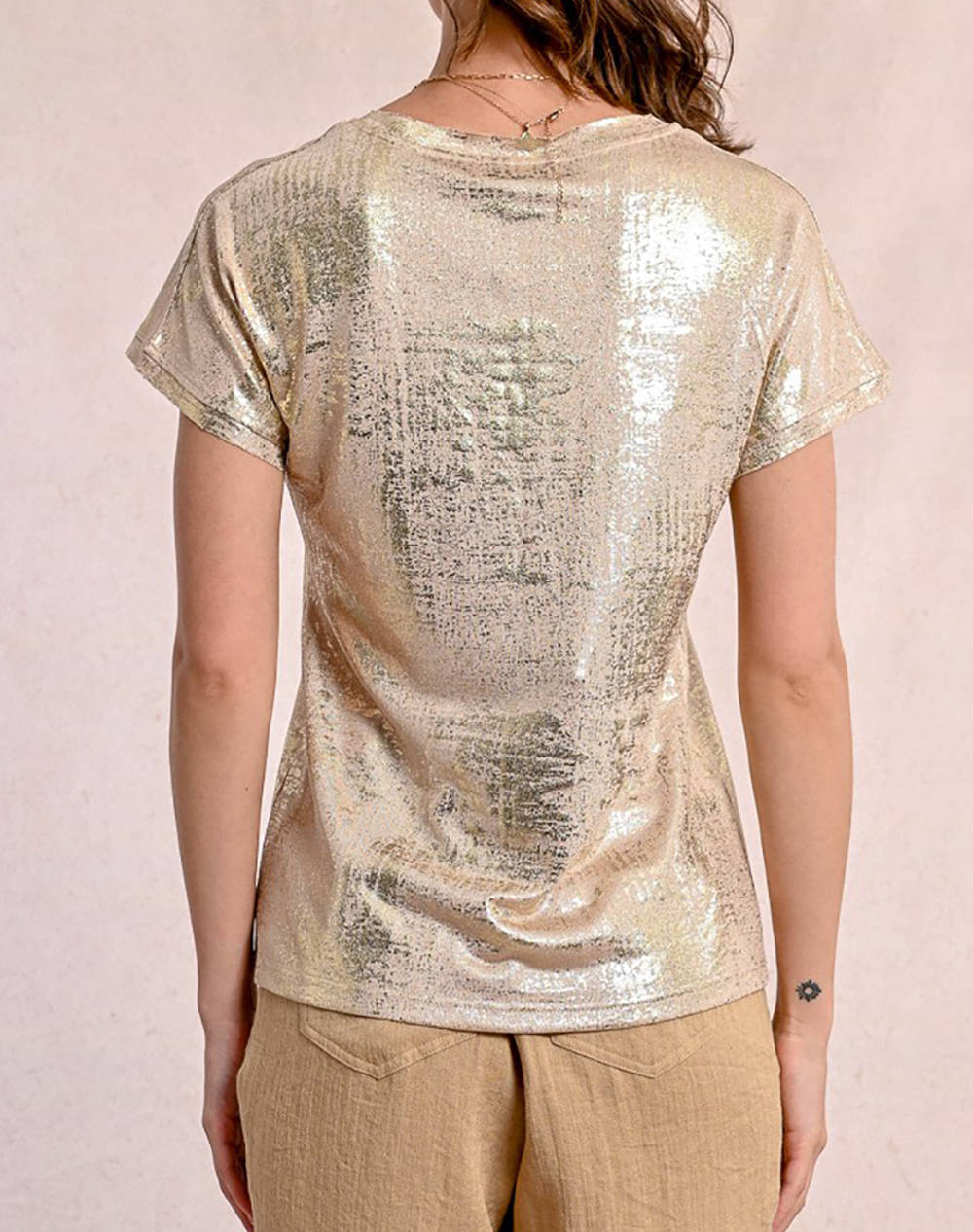 MOLLY BRACKEN LADIES KNITTED TEE
