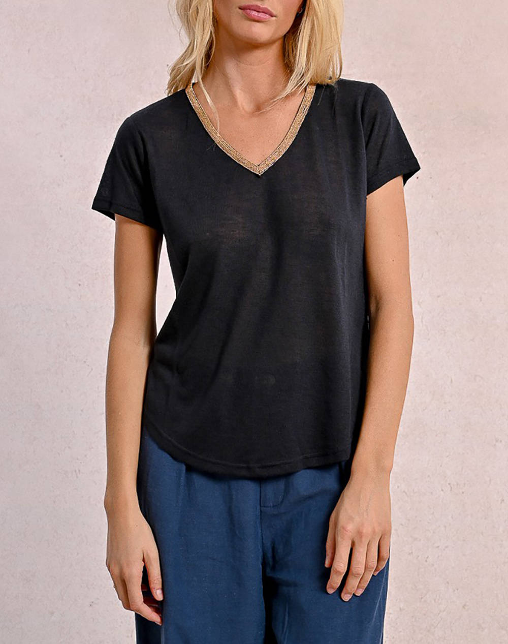 MOLLY BRACKEN LADIES KNITTED TEE