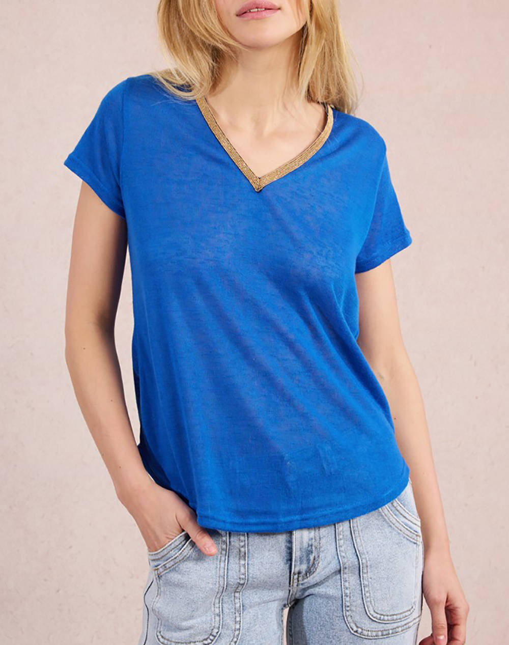 MOLLY BRACKEN LADIES KNITTED TEE