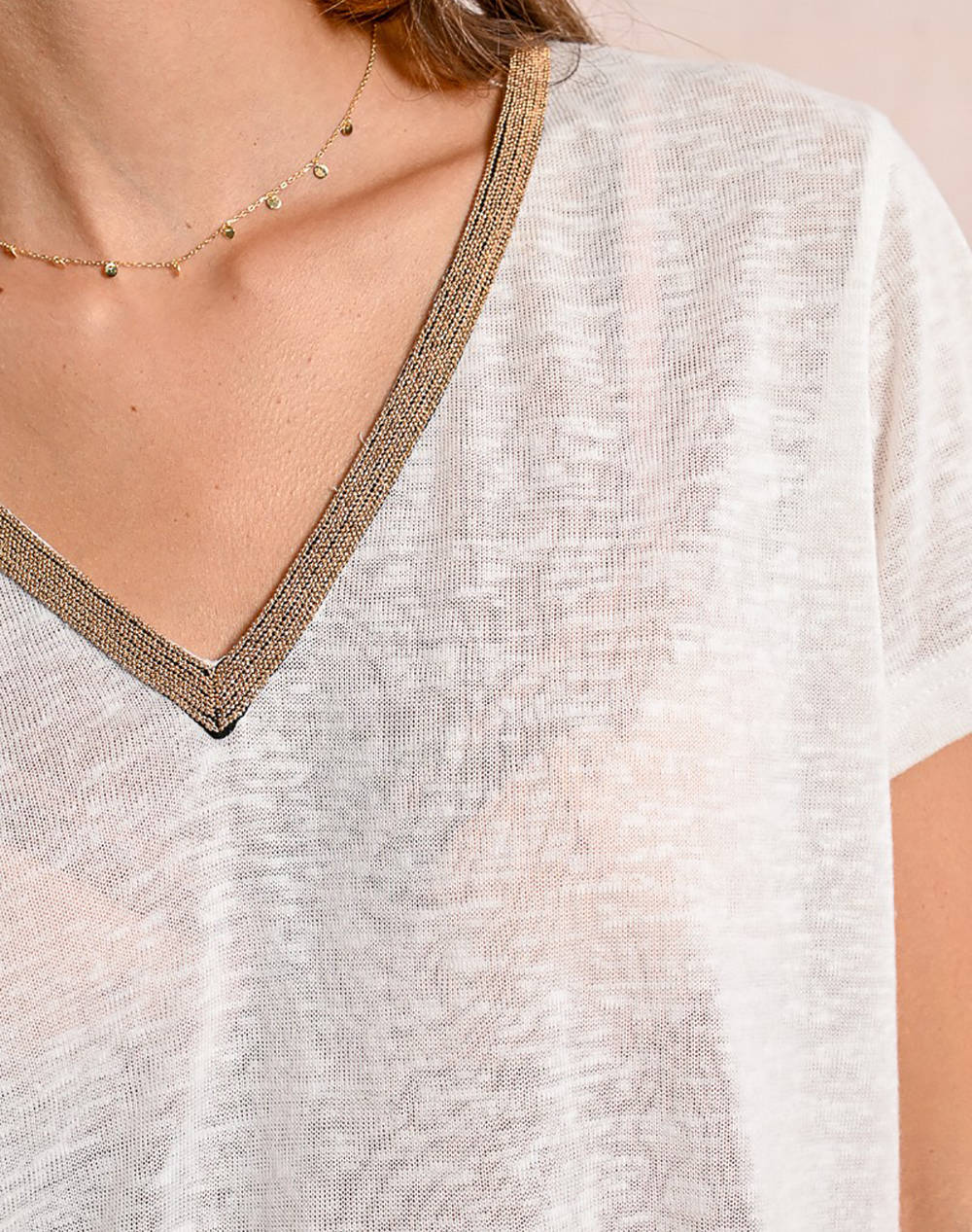 MOLLY BRACKEN LADIES KNITTED TEE