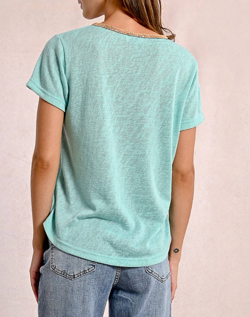 MOLLY BRACKEN LADIES KNITTED TEE