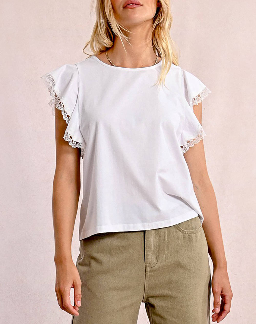 MOLLY BRACKEN LADIES KNITTED TEE