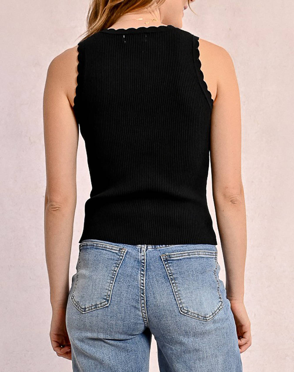 MOLLY BRACKEN LADIES KNITTED TANK TOP