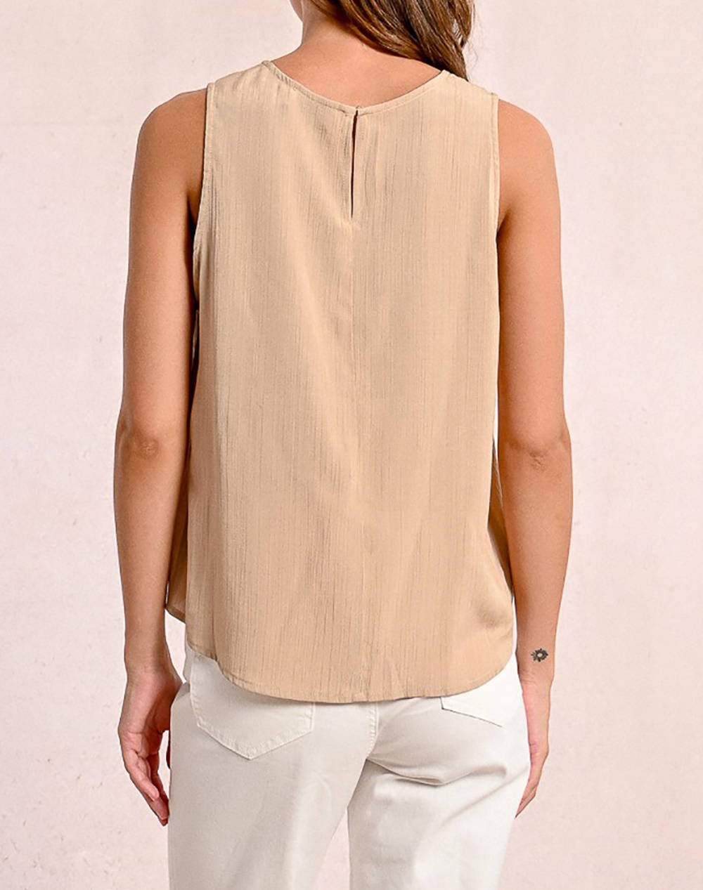 MOLLY BRACKEN LADIES WOVEN TOP