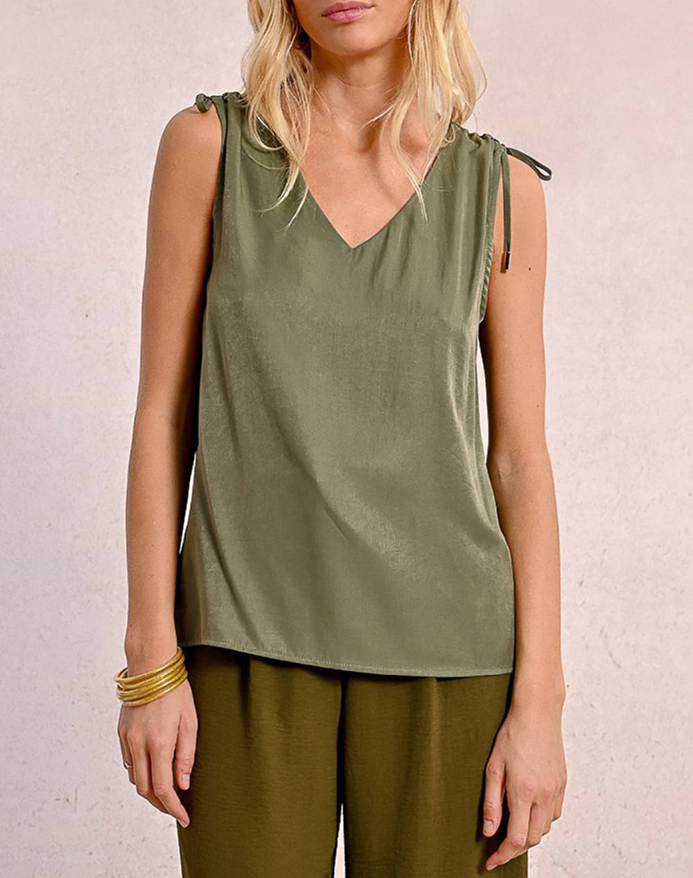 MOLLY BRACKEN LADIES WOVEN TOP