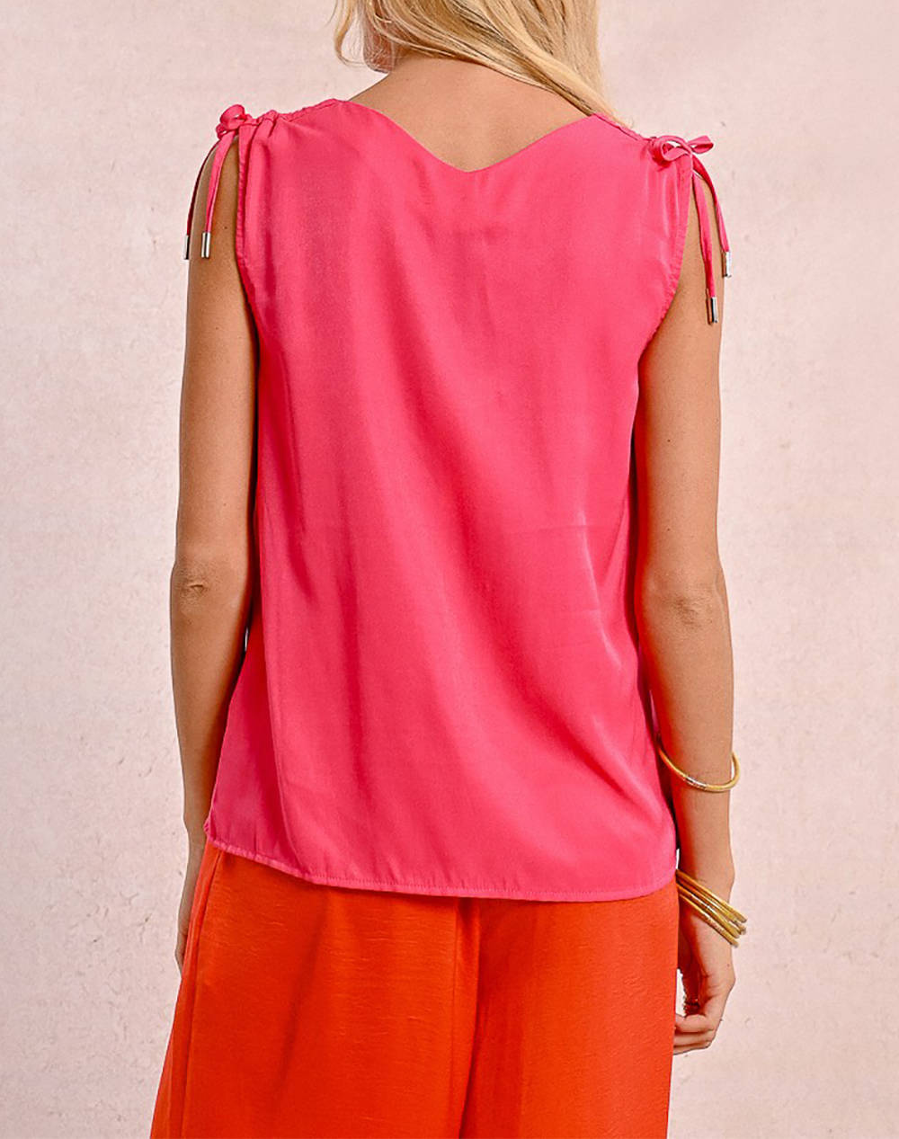 MOLLY BRACKEN LADIES WOVEN TOP