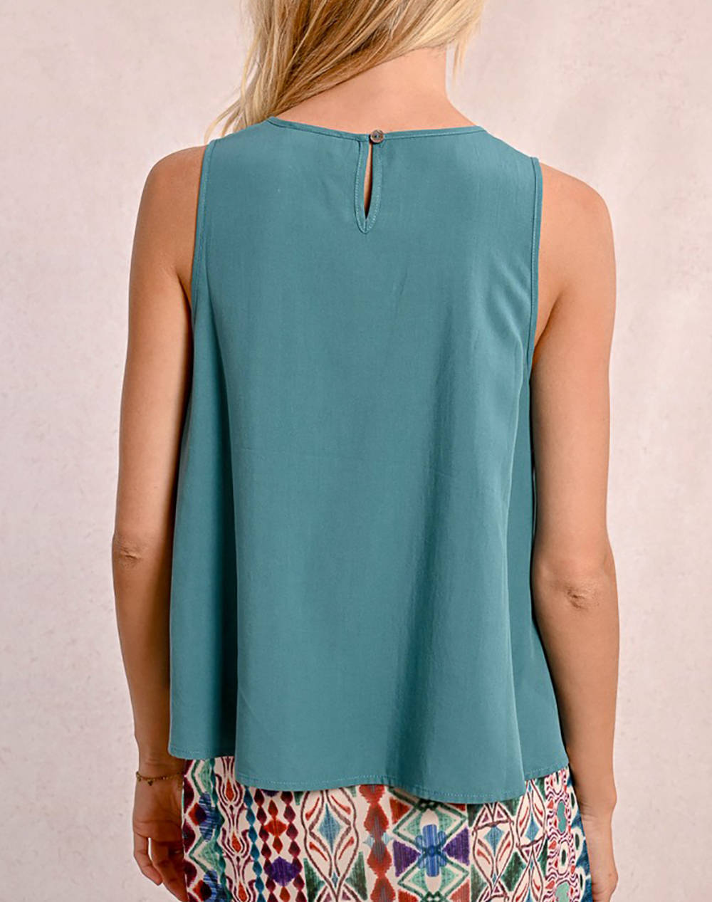 MOLLY BRACKEN LADIES WOVEN TOP