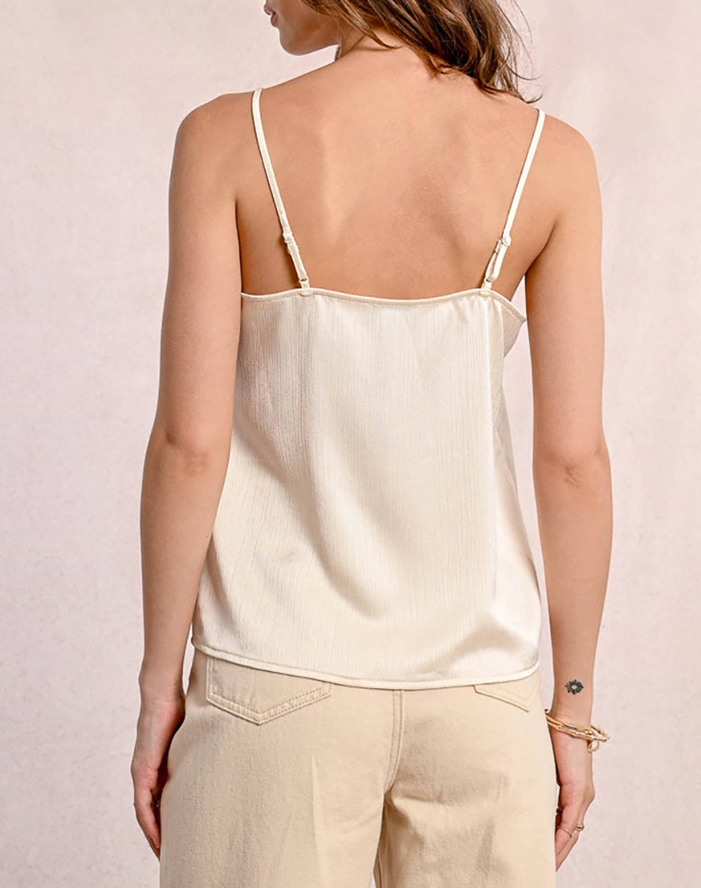 MOLLY BRACKEN LADIES WOVEN CAMISOLE