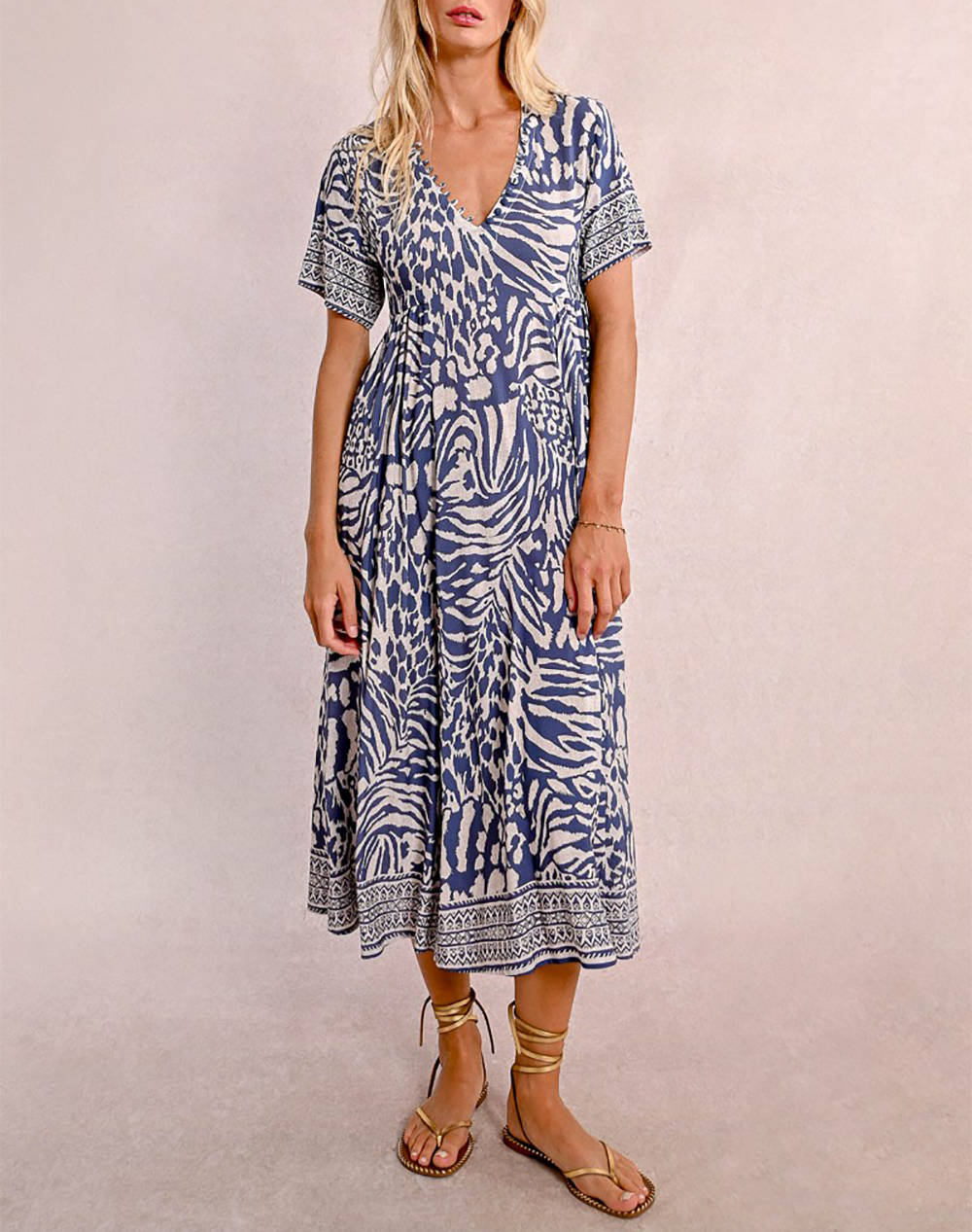 MOLLY BRACKEN LADIES WOVEN DRESS