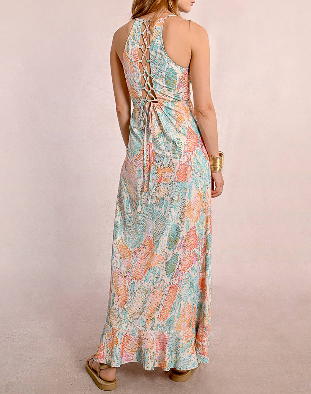 MOLLY BRACKEN LADIES WOVEN DRESS