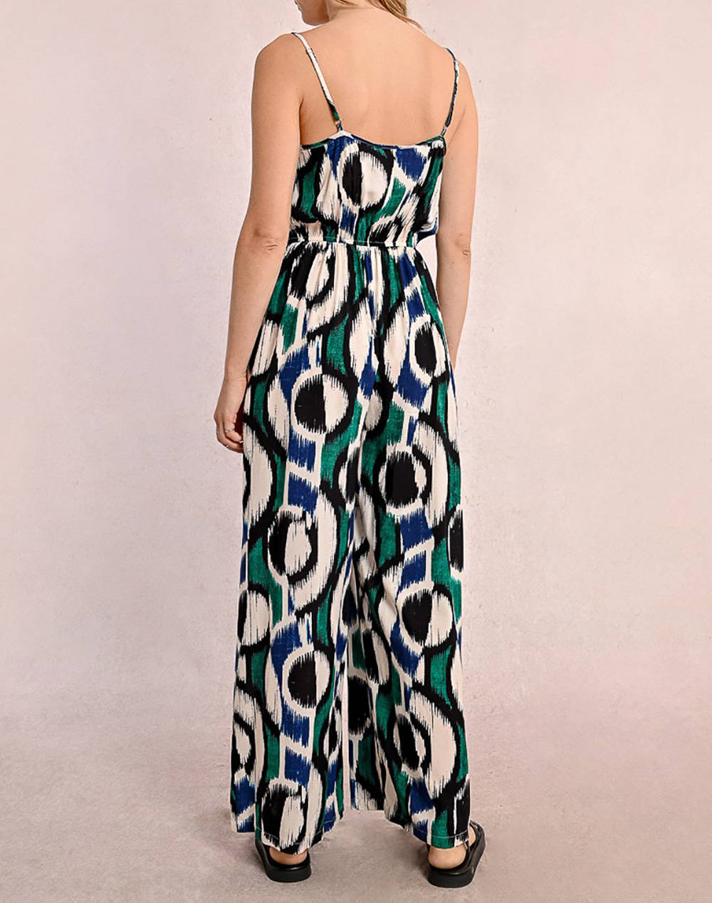 MOLLY BRACKEN LADIES WOVEN JUMPSUIT