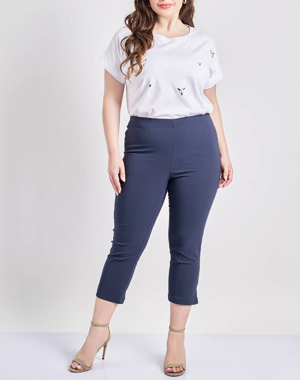 PARABITA Pantaloni elastici capri-colanti