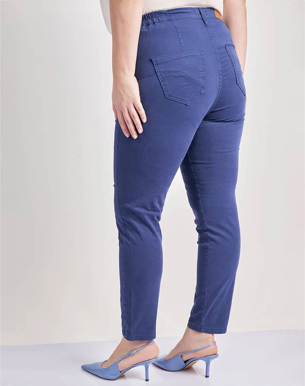 PARABITA Pantaloni cu cinci buzunare slim fit