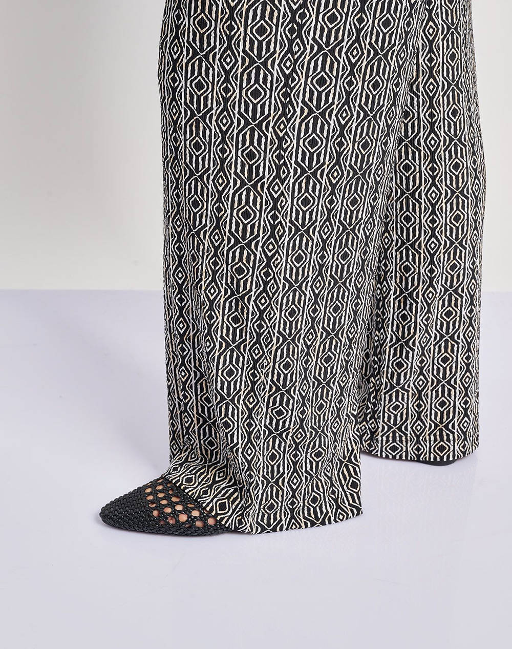 PARABITA Pantaloni jersey cu imprimeu