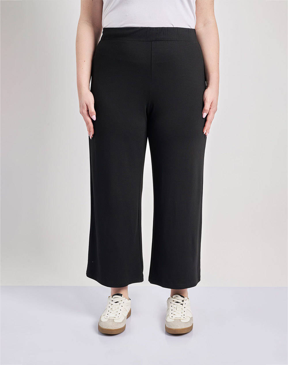 PARABITA Cropped pantaloni de vascoza