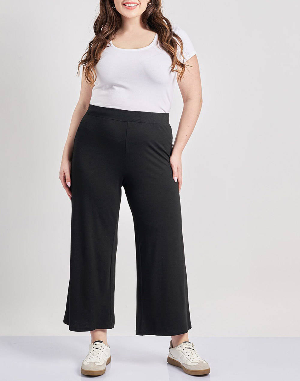PARABITA Cropped pantaloni de vascoza