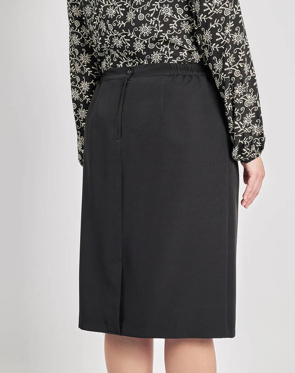 PARABITA Fusta midi crep