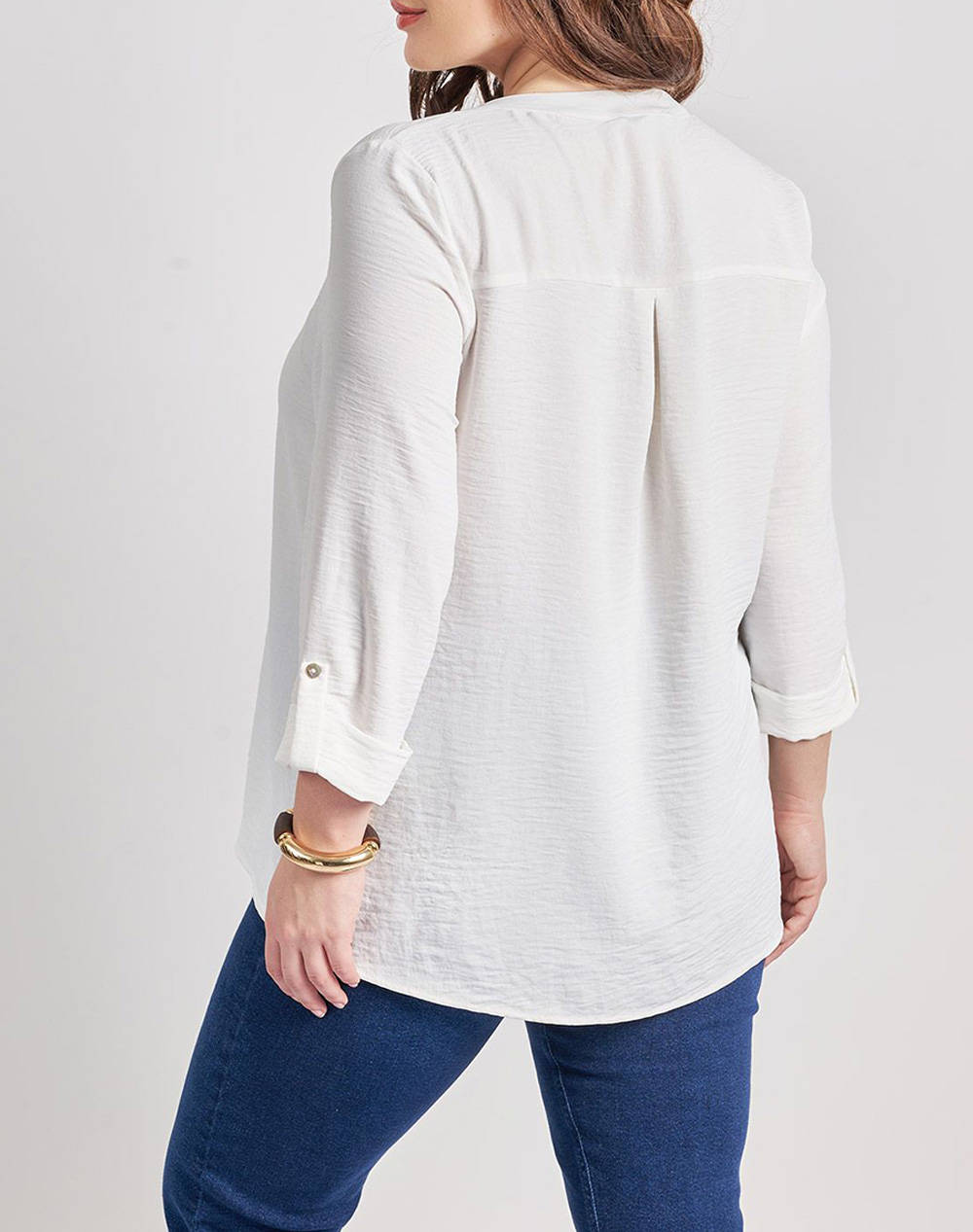 PARABITA Bluza washed cu nasturi