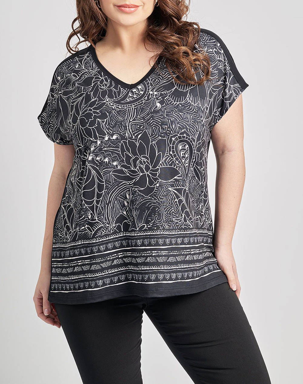 PARABITA Bluza cu imprimeu floral