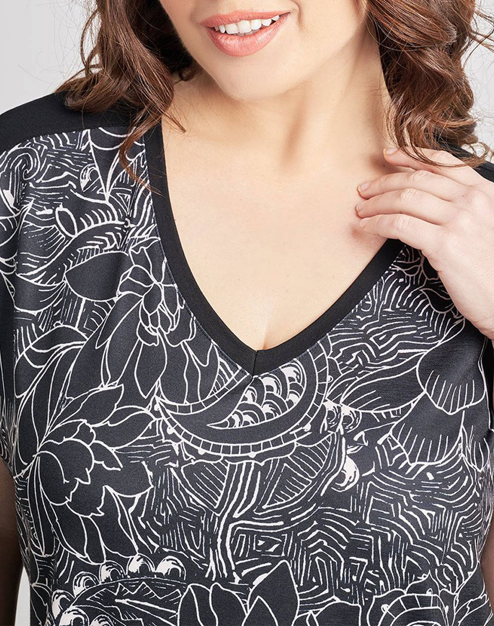 PARABITA Bluza cu imprimeu floral
