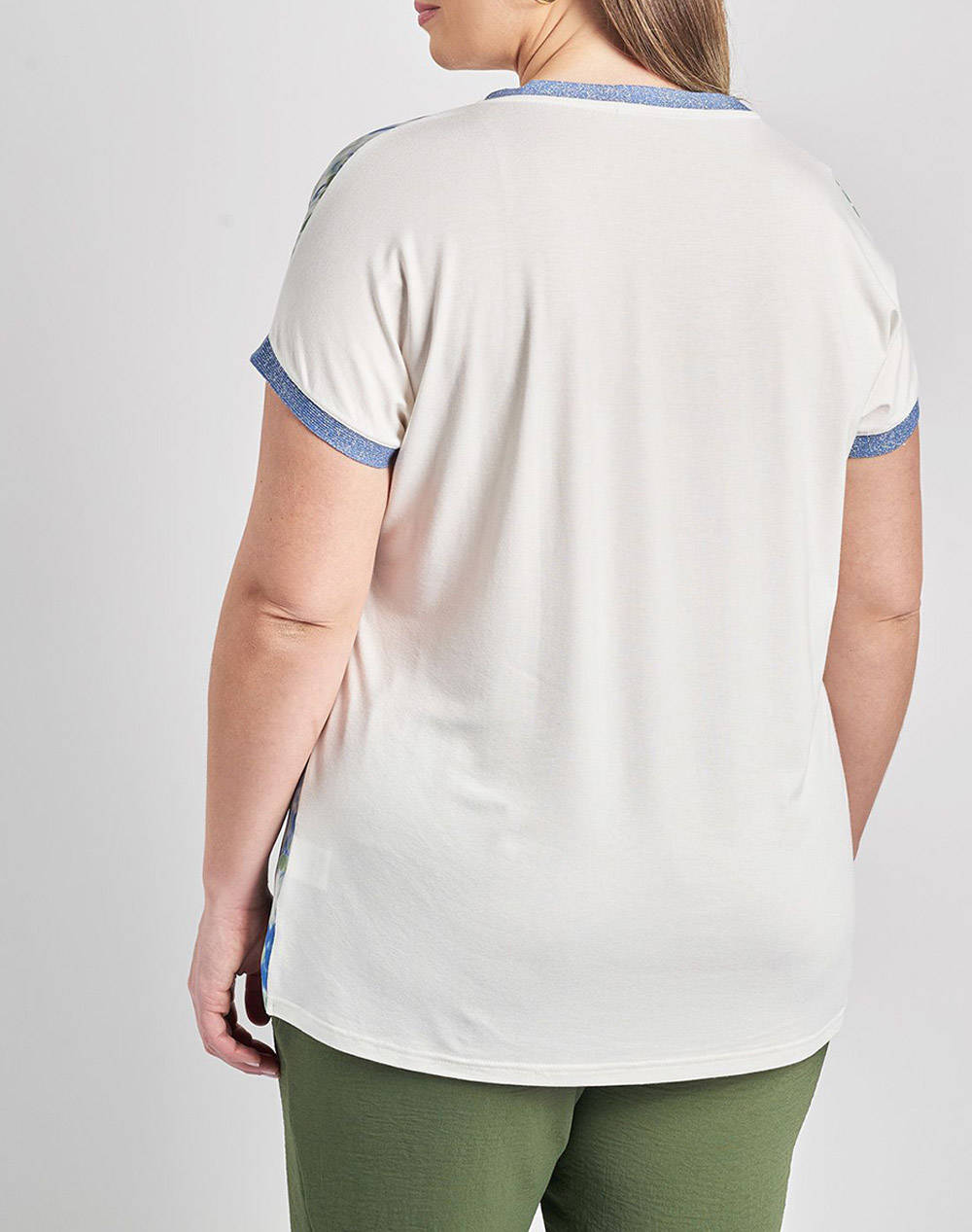 PARABITA Bluza imprimata cu spate elastic