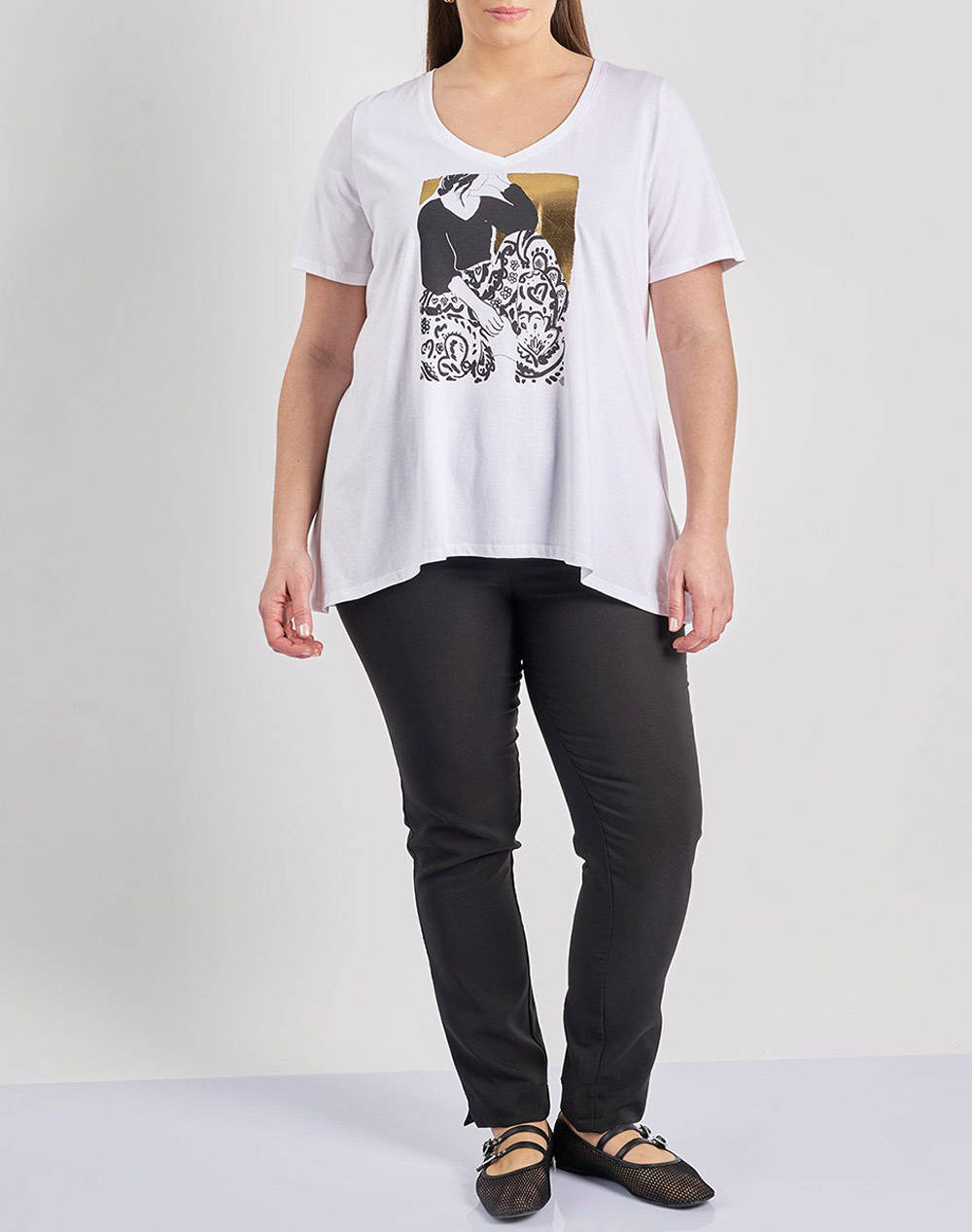PARABITA T-shirt mako cu imprimeu