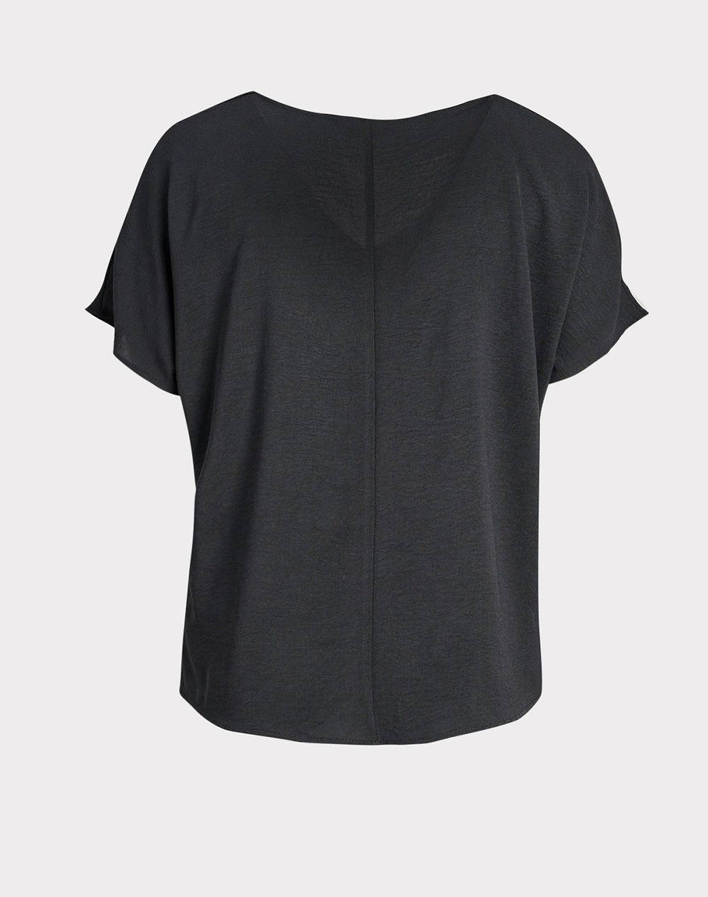 PARABITA Bluza washed cu V