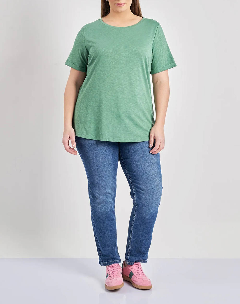 PARABITA Basic bluza de bumbac cu maneca scurta cu rever